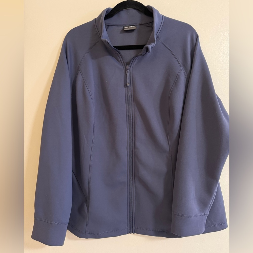 32  Heat Blue Zip-Up Jacket